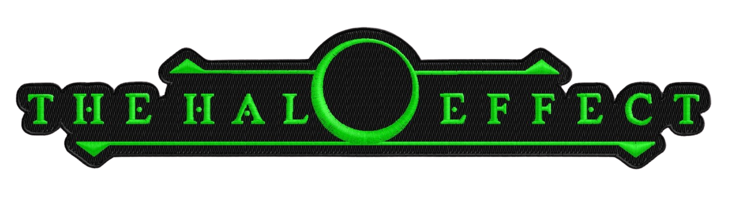 THE HALO EFFECT - Logo Cut-Out Backpatch