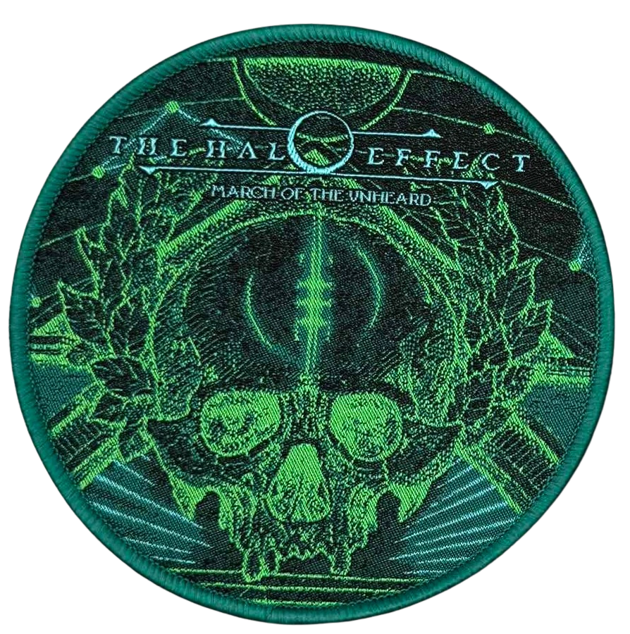 THE HALO EFFECT - March Of The Unheard Patch (dark green)