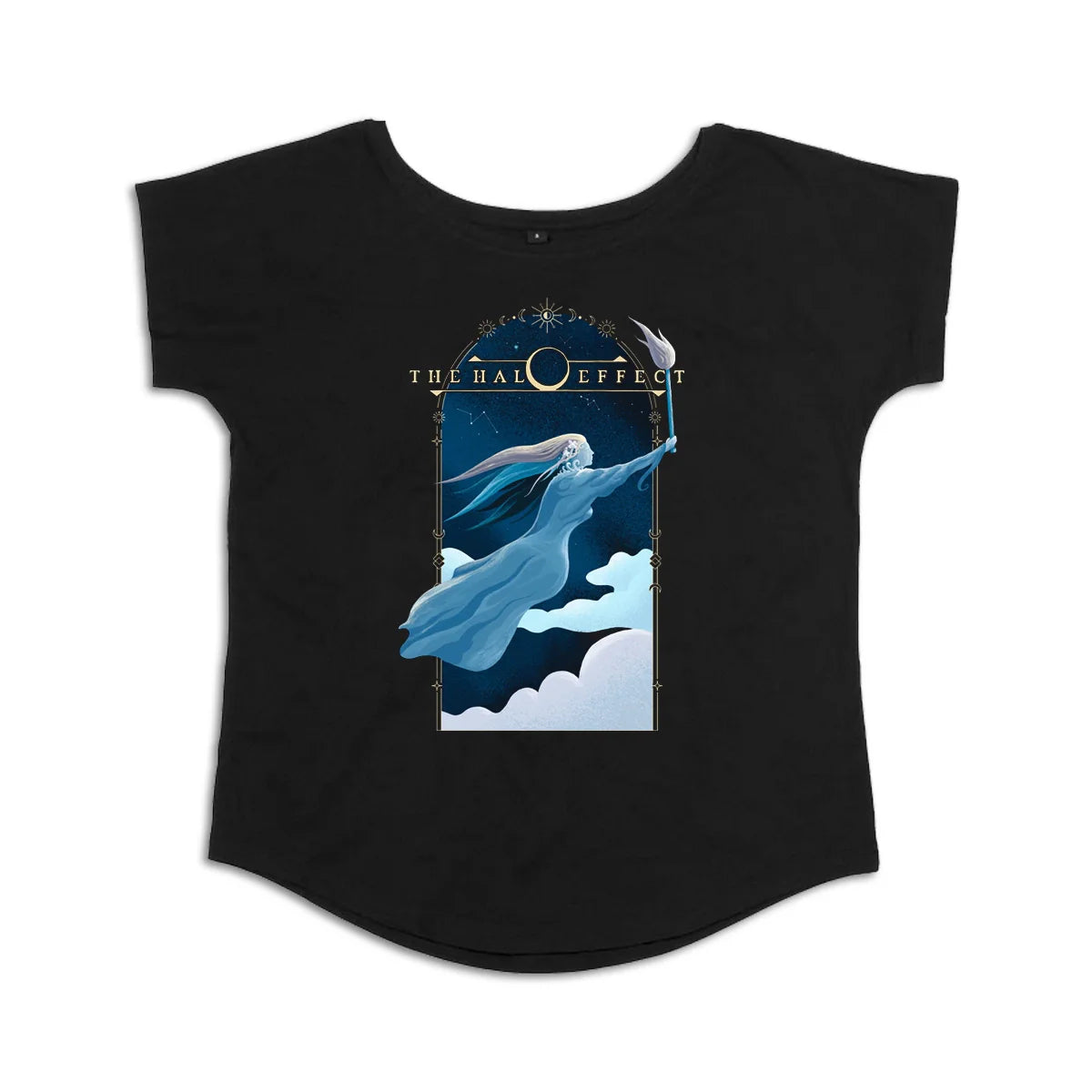 THE HALO EFFECT - Blue Lady T-Shirt Women